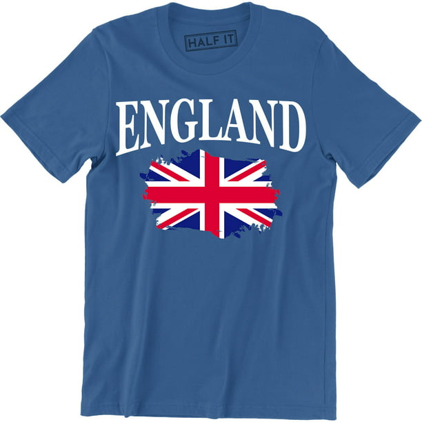 British Flag Britain Union Jack T-shirt United Kingdom England Crew Sweatshirt 